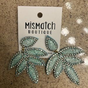 Palm tree earrings
